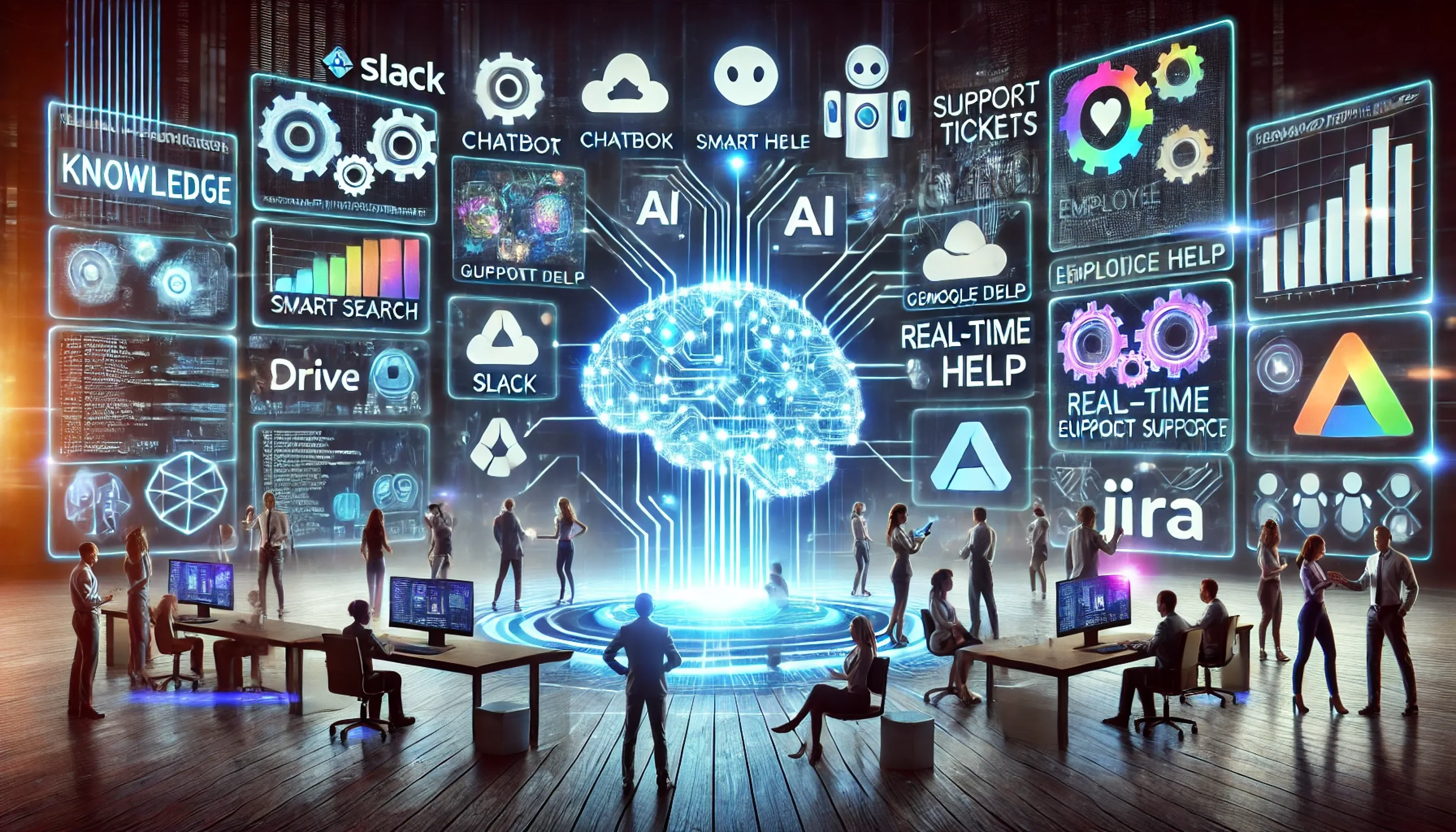 10 Ways AI Knowledge Bases Reduce Employee Support Tickets